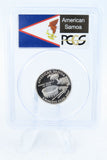 2009-S PCGS PR70DCAM Silver American Samoa Quarter Proof 25C