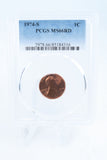 1974-S PCGS MS66RD Lincoln Memorial Cent Business Strike 1C