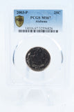 2003-P PCGS MS67 Alabama State Quarter Business Strike 25C