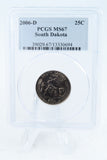 2006-D PCGS MS67 South Dakota State Quarter Business Strike 25C