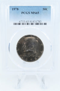 1978-P PCGS MS65 Kennedy Half Dollar Business Strike 50C