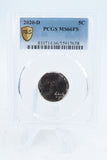 2020-D PCGS MS66FS Jefferson Nickel Full Steps Business Strike 5C