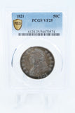 1821-P PCGS VF25 Capped Bust Half Dollar Business Strike 50C