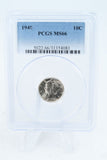 1940-P PCGS MS66 Mercury Dime Business Strike 10C