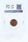 1955-D PCGS MS66+RD Lincoln Wheat Cent Business Strike 1C