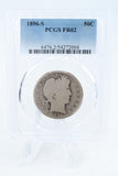 1896-S PCGS FR02 Barber Half Dollar Business Strike 50C
