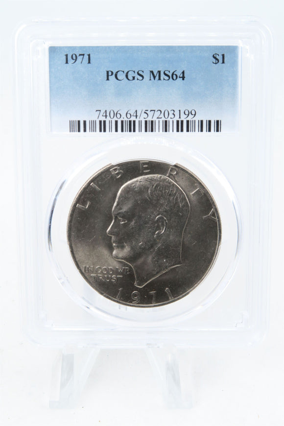 1971-P PCGS MS64 Eisenhower Ike Dollar Business Strike