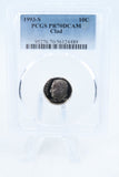 1993-S PCGS PR70DCAM Roosevelt Dime Proof 10C