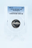 2007-S PCGS PR70DCAM Washington State Quarter Proof 25C