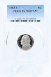 1983-S PCGS PR70DCAM Jefferson Nickel Proof 5C