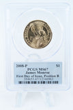 2008-P PCGS MS67 James Monroe Position B Presidential Dollar
