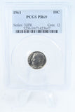 1961-P PCGS PR69 Roosevelt Dime Proof 10C