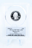 2005-S PCGS PR70DCAM Silver Minnesota State Quarter Proof 25C