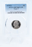 1979-S PCGS PR70DCAM Type 2 Jefferson Nickel Proof 5C