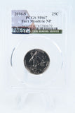 2016-S PCGS MS67 Fort Moultrie NP Quarter Business Strike 25C