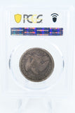 1843-P PCGS F12 Liberty Seated Half Dollar Business Strike 50C