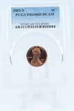 2002-S PCGS PR69DCAM Lincoln Memorial Cent Proof 1C