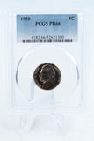 1950-P PCGS PR66 Jefferson Nickel Proof 5C