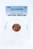 1982-P PCGS MS67RD Lincoln Memorial Cent Business Strike 1C