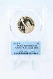 2012-S PCGS PR70DCAM Grover Cleveland 24th Presidential Dollar Proof