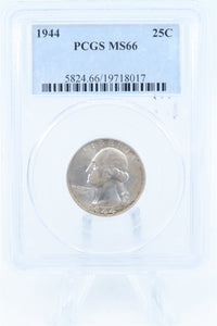 1944-P PCGS MS66 Washington Quarter Business Strike 25C