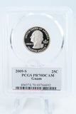 2009-S PCGS PR70DCAM Guam Quarter Proof 25C