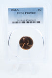 1968-S PCGS PR69RD Lincoln Memorial Cent Proof 1C
