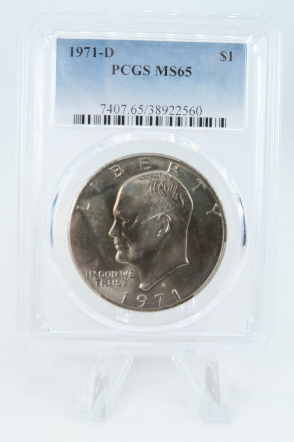 1971-D PCGS MS65 Eisenhower Ike Dollar Business Strike