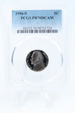 1996-S PCGS PR70DCAM Jefferson Nickel Proof 5C