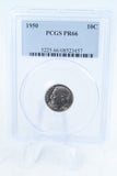 1950-P PCGS PR66 Roosevelt Dime Proof 10C *Edge Toning
