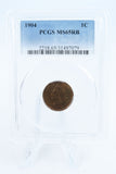 1904-P PCGS MS65RB Indian Cent Business Strike 1C