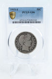 1915-S PCGS G06 Barber Half Dollar Business Strike 50C