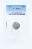 1915-P PCGS MS62 Barber Dime Business Strike 10C