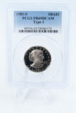 1981-S PCGS PR69DCAM Type 1 Susan B. Anthony Dollar Proof