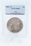 1882-CC PCGS MS63 Morgan Dollar Business Strike