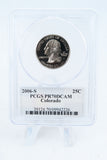 2006-S PCGS PR70DCAM Colorado State Quarter Proof 25C