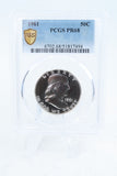 1961-P PCGS PR68 Franklin Half Dollar Proof 50C