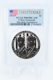 2013-P PCGS PR69DCAM 5 Star Generals Silver Modern Commemorative Dollar Proof