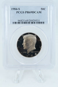 1984-S PCGS PR69DCAM Kennedy Half Dollar Proof 50C