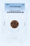 1977-P PCGS MS66RD Lincoln Memorial Cent Business Strike 1C