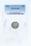 1921-P PCGS G04 Mercury Dime Business Strike 10C