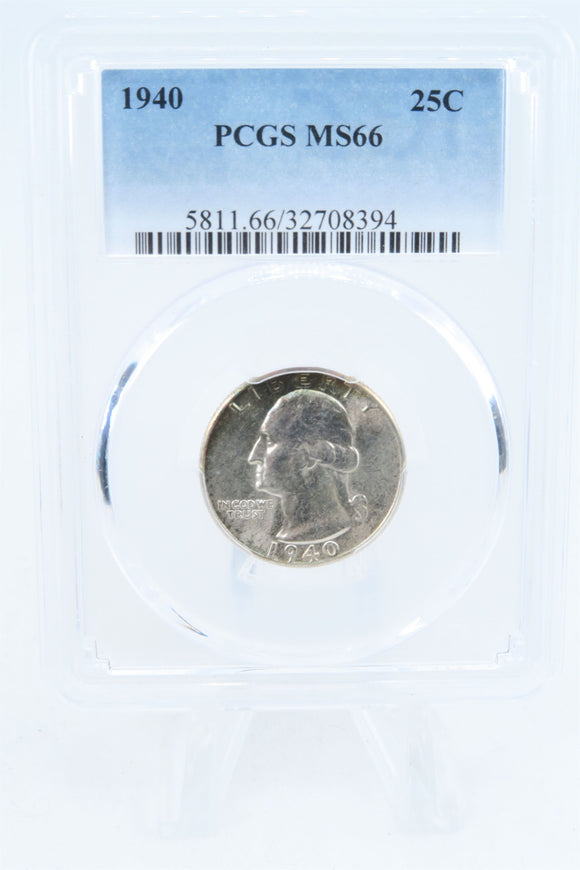 1940-P PCGS MS66 Washington Quarter Business Strike 25C
