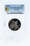 1995-S PCGS PR70DCAM Baseball Modern Commemorative Half Dollar Proof 50C