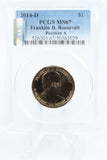 2014-D PCGS MS67 Franklin D. Roosevelt Position A Presidential Dollar