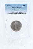 1919-S PCGS VF20 Standling Liberty Quarter Business Strike 25C