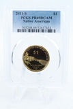 2011-S PCGS PR69DCAM Native American Dollar Proof