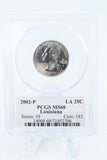 2002-P PCGS MS68 Louisiana State Quarter Business Strike 25C