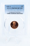 1987-S PCGS PR69DCAM Lincoln Memorial Cent Proof 1C