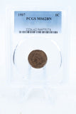 1907-P PCGS MS62BN Indian Cent Business Strike 1C