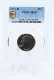 1971-D PCGS MS67 Washington Quarter Business Strike 25C